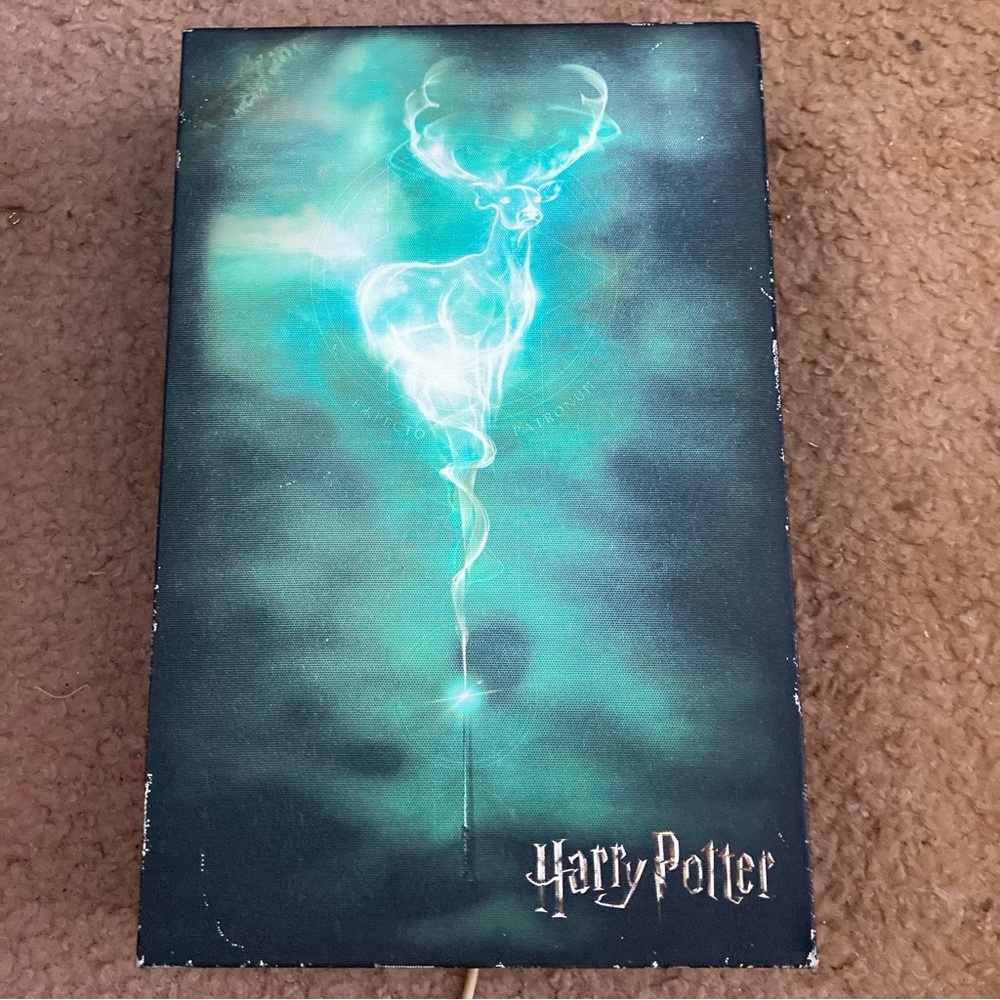 Harry Potter Teal Patronus Wall Art